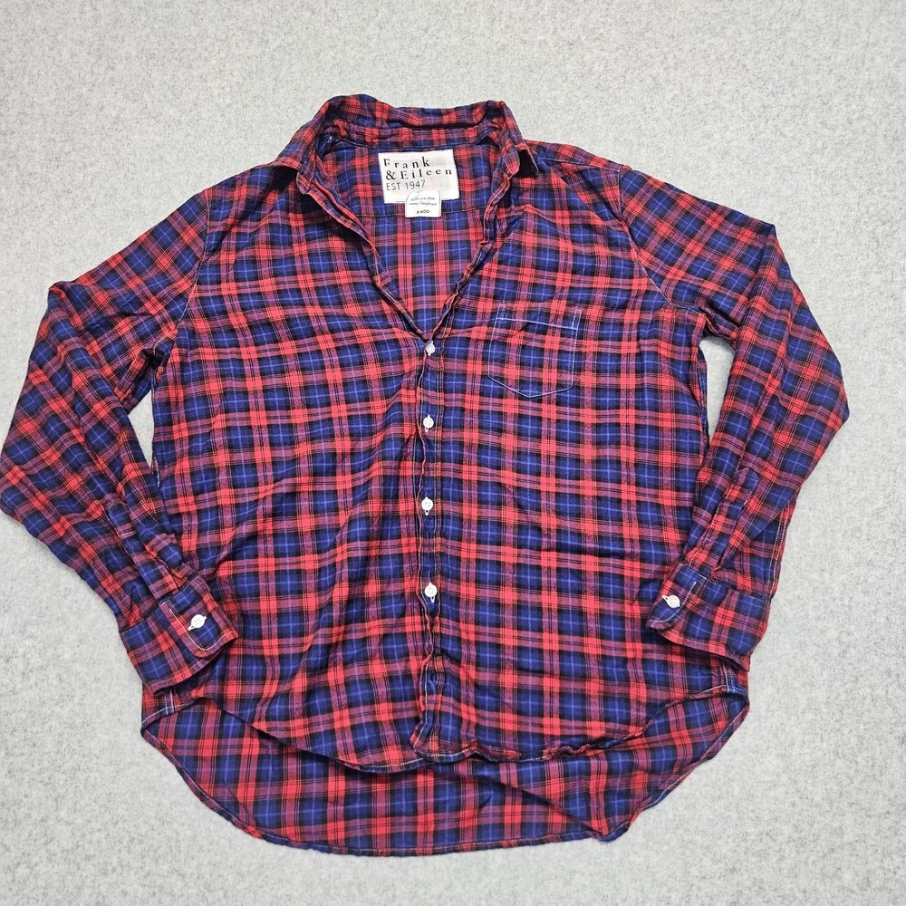 Frank & Eileen Flannel Shirt XS Woven in Italy